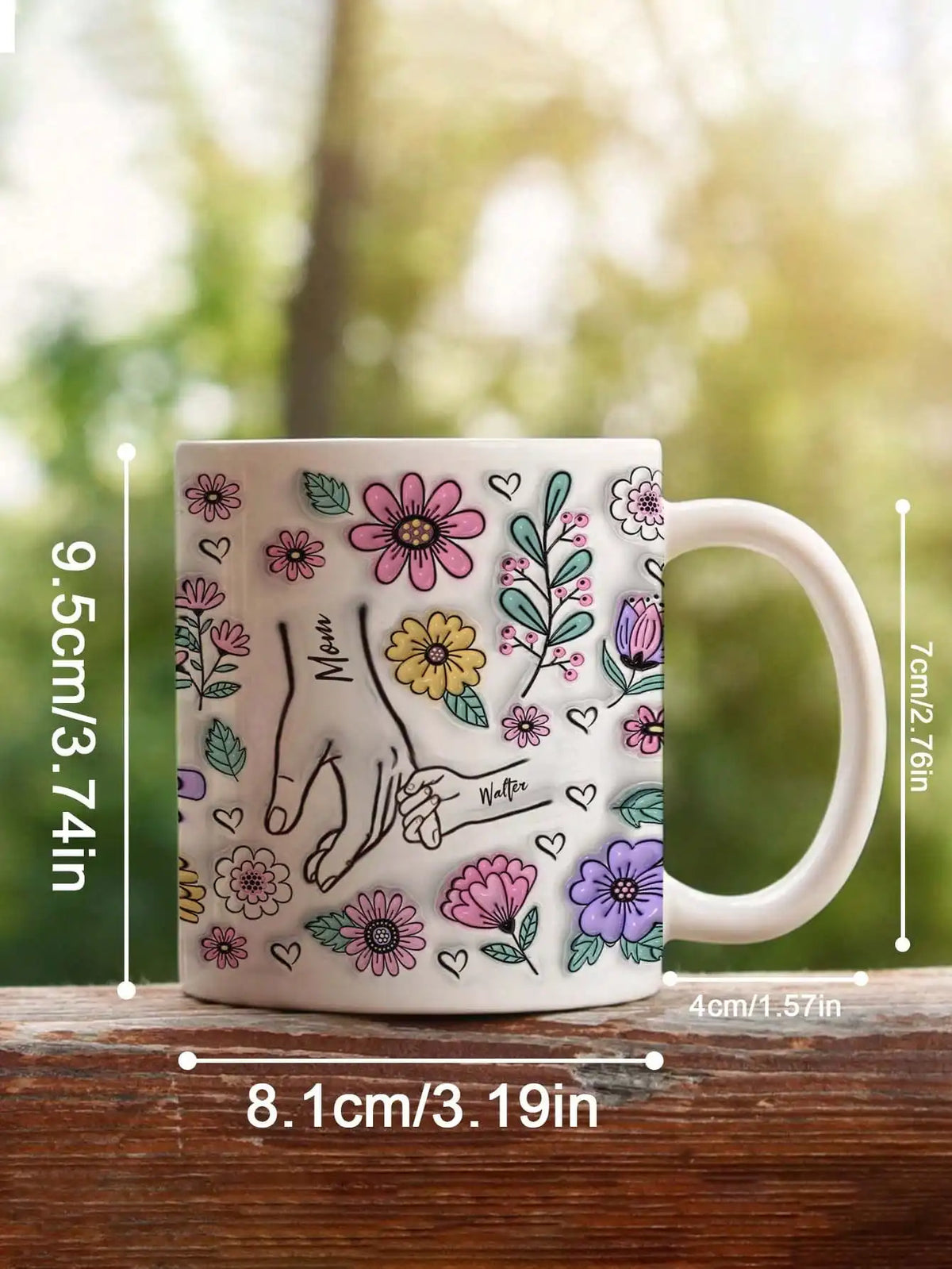 Custom Mom Name Mug