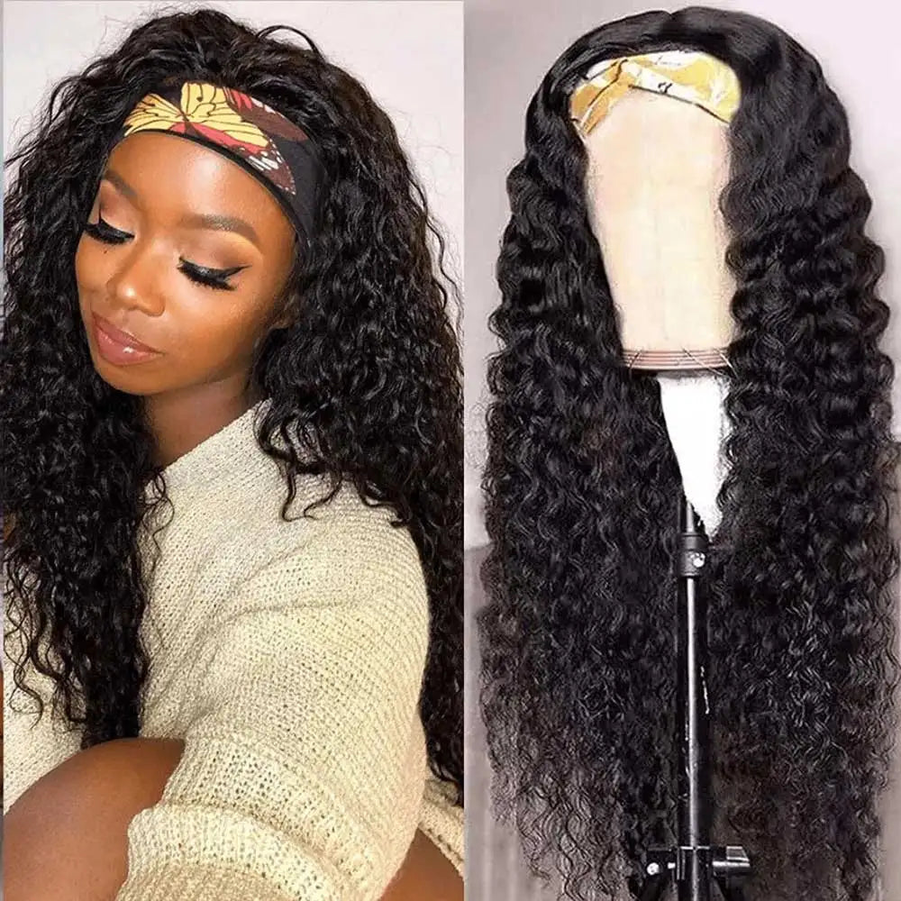26 Inch Headband Wig Human Hair Body Wave Wig 200% Density Remy Human Hair Wigs For Black Women Brazilian Ready To Wear Wig