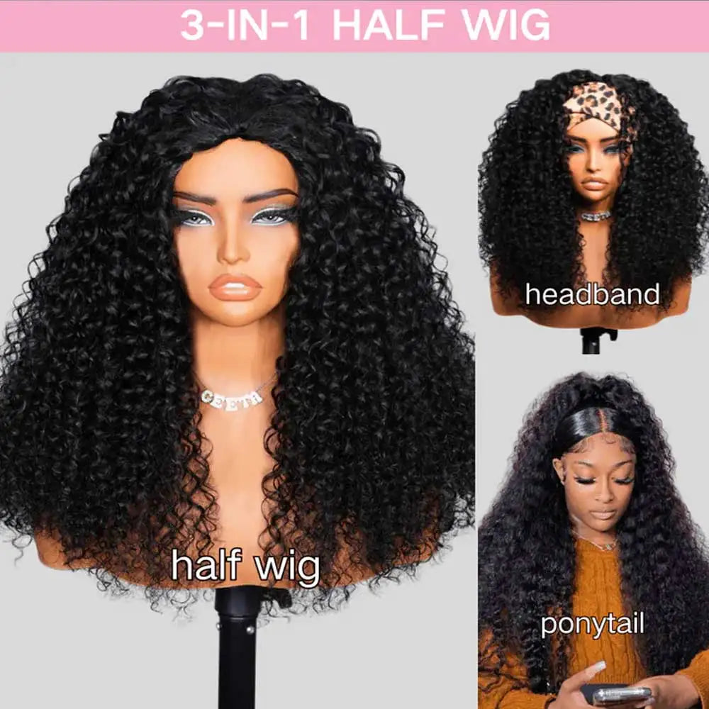 26 Inch Headband Wig Human Hair Body Wave Wig 200% Density Remy Human Hair Wigs For Black Women Brazilian Ready To Wear Wig